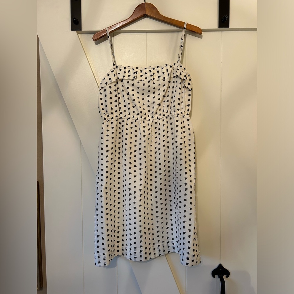 J Crew Abstract Dot dress